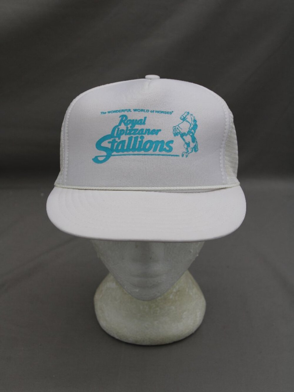 Vintage Screened Trucker Hat - Royal Lipizzaner Stallions - Adult Snapback